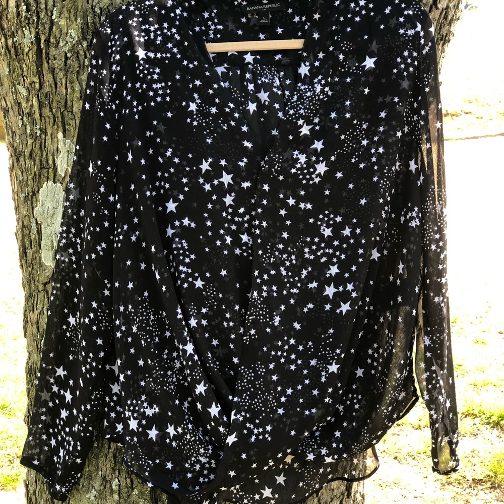 Banana Republic Star Blouse